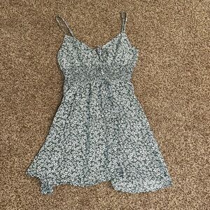 LA Hearts Green Floral Dress || PacSun, Green, Size: Small